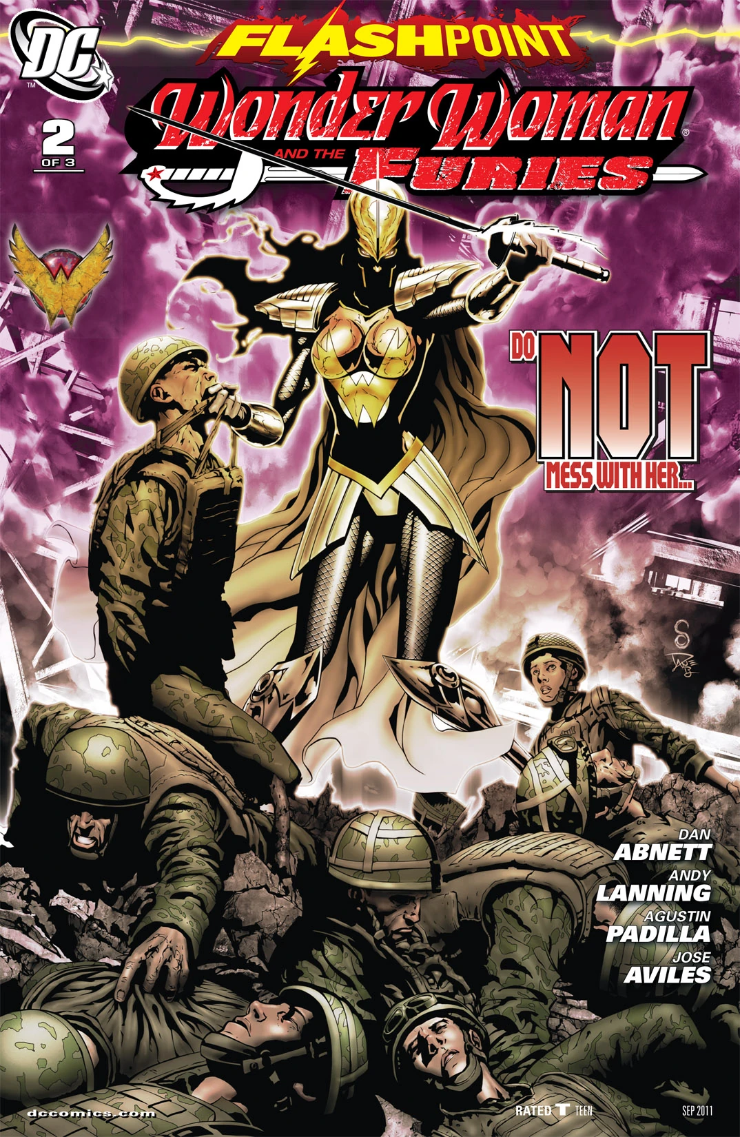 Flashpoint: Wonder Woman and the Furies #2 (DC, 2011 — Cover A) cover